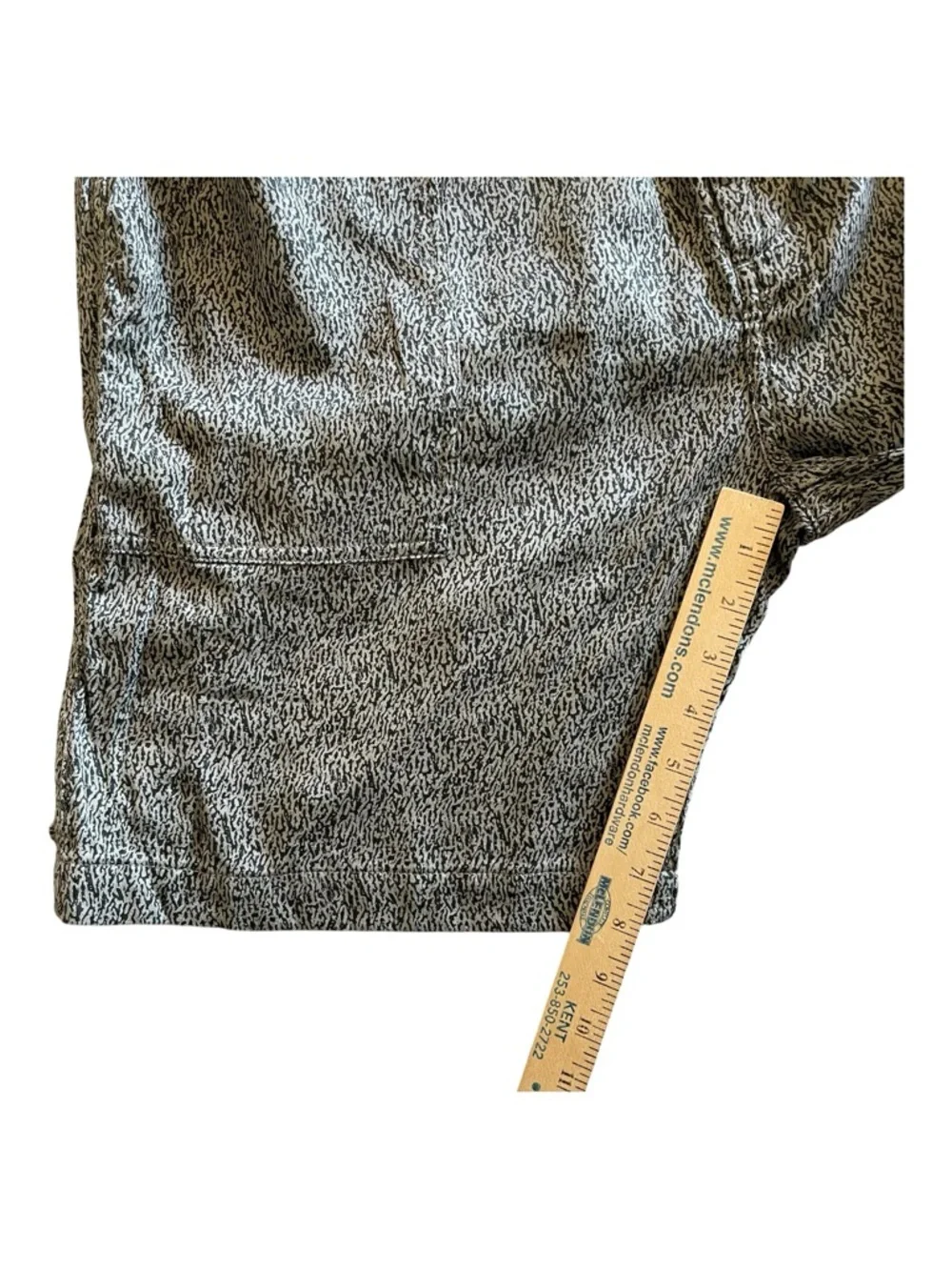 NEW Taylor Stitch Apres Short‎ in Static Camo Double Cloth